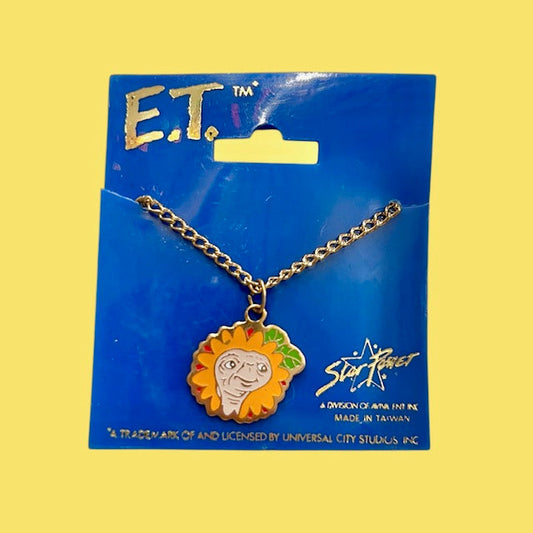 1982年★80's★E.T.★映画★イーティー★ジュエリー★ネックレス★人形★フィギュア★ぬいぐるみ★ビンテージ★お花★