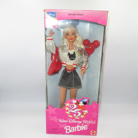 90’s★1996年★Barbie★バービー★Disney World Barbie★ディズニーワールドバービー★25周年★フィギュア★人形★ぬいぐるみ★