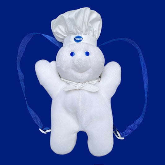 1998年★90's★Pillsbury★Doughboy★ドゥーボーイ★ドゥボーイ★バックパック★リュック★バッグ★Bag★人形★フィギュア★ぬいぐるみ★ビンテージ★