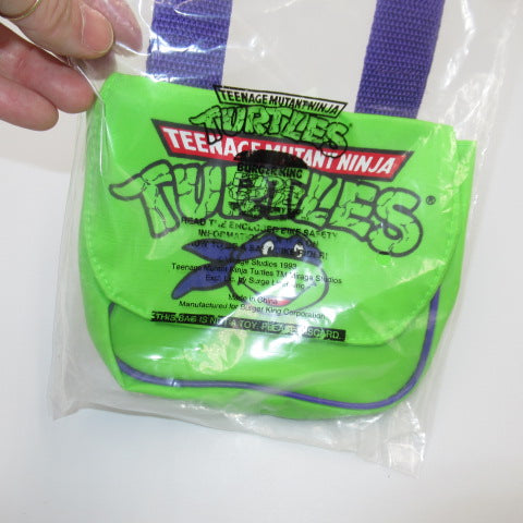 1993年★TEENAGE MUTANT NINJA TURTLES★タートルズ★バイクアクセサリー★自転車★チャリ★バッグ★Bag★人形★フィギュア★ぬいぐるみ★ビンテージ★バーガーキング★ミールトイ★