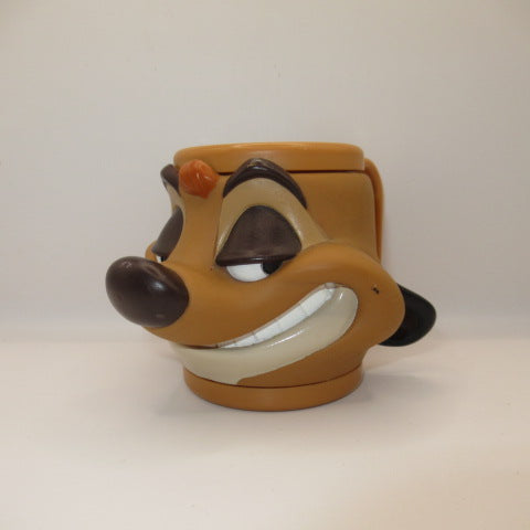 vintage★ビンテージ★Disney★ディズニー★ライオンキング★ティモン★cup★カップ★★cup★カップ★３Dマグ★フェイスマグ★人形★フィギュア★ぬいぐるみ★