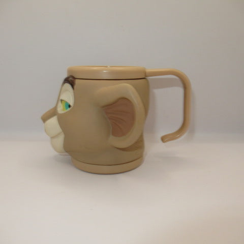 vintage★ビンテージ★Disney★ディズニー★ライオンキング★ナラ★cup★カップ★３Dマグ★フェイスマグ★cup★カップ★３Dマグ★フェイスマグ★人形★フィギュア★ぬいぐるみ★
