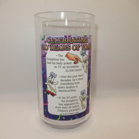 90's★Pillsbury★Doughboy★ドゥーボーイ★ドゥボーイ★ドーボーイ★30周年★プラスティックカップ★コップ★30th Birthday★フィギュア★人形★ぬいぐるみ★