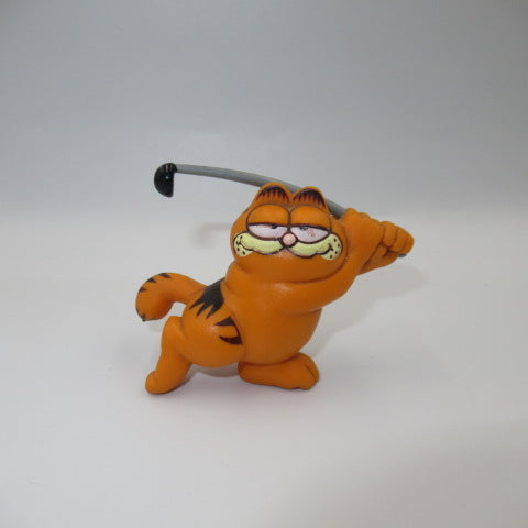 1981★80's★GARFIELD★Garfield★PVC★Figure★Doll★Plush toy★Golf★ 