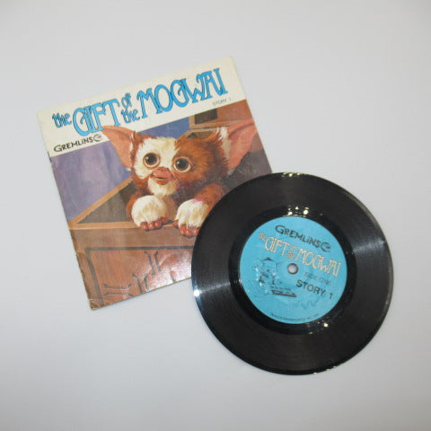 80's★1984年★GREMLiNS★グレムリン★Gizmo★ギズモ★STORY BOOK★レコード付き絵本★フィギュア★人形★ぬいぐるみ★STORY 1★ビンテージ★