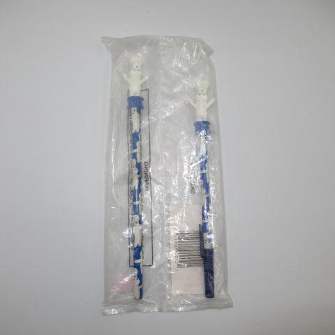 1999年★90's★Pillsbury★Doughboy★ドゥーボーイ★ドゥボーイ★鉛筆＆ペンセット★人形★フィギュア★ぬいぐるみ★ビンテージ★