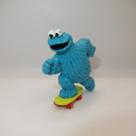 Vintage★SESAME STREET★セサミストリート★クッキーモンスター★Cookie Monster★人形★フィギュア★ぬいぐるみ★PVC★スケボー★