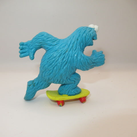 Vintage★SESAME STREET★セサミストリート★クッキーモンスター★Cookie Monster★人形★フィギュア★ぬいぐるみ★PVC★スケボー★