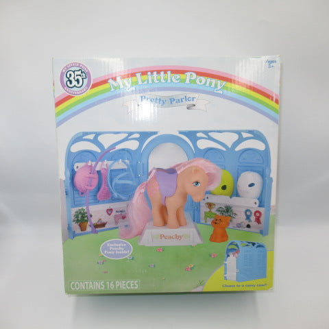 2018年★35th★復刻版★My Little Pony★マイリトルポニー★Pretty Parlor★プリティパーラー★人形★フィギュア★ぬいぐるみ★Peachy★プレイセット★お家★