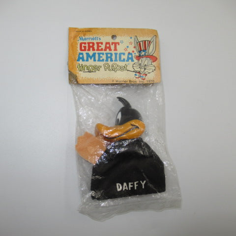 1976年★70's★LOONEY TUNES★ルーニーチューンズ★ルーニーテューンズ★DAFFY DUCK★ダッフィーダック★人形★フィギュア★ぬいぐるみ★ビンテージ★フィンガーペット★指人形★