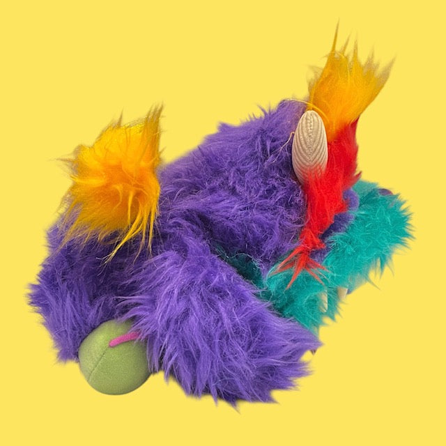 1986年★80's★My Pet Monster★マイペットモンスター★パペット人形★人形★ぬいぐるみ★フィギュア★パープル★ビンテージ★