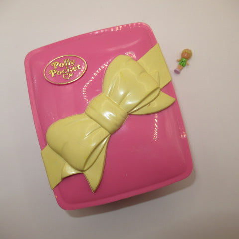 ライトアップ！1994年★90's★Polly Pocket★ポーリーポケット★Polly's Candy Party★プレゼント★人形★ぬいぐるみ★フィギュア★コンパクト★ビンテージ★ピンク★リボン★