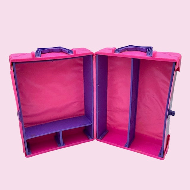 1991年★90's★Barbie★バービー★DELUXE DOLL TRUNK★ドールトランク★ドールケース★ビンテージ★