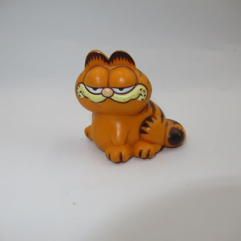 1981年★80's★GARFIELD★ガーフィールド★PVC★人形★フィギュア★ぬいぐるみ★ビンテージ★お座り★