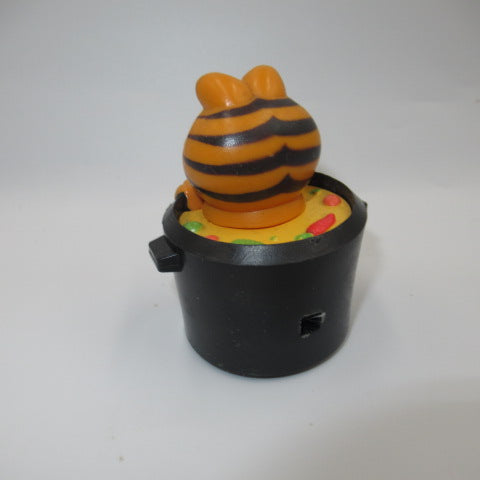 1981年★80's★GARFIELD★ガーフィールド★PVC★人形★フィギュア★ぬいぐるみ★ビンテージ★鍋★スープ★