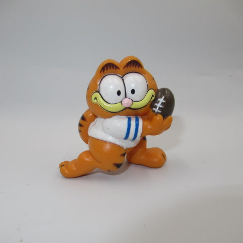 1981年★80's★GARFIELD★ガーフィールド★PVC★人形★フィギュア★ぬいぐるみ★ビンテージ★ラグビー★