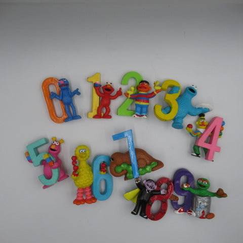 THE SESAMI STREET★SESAMESTREET★セサミストリート★PVC ９体セット★ナンバー★PVCフィギュア★クッキーモンスター★エルモ★アーニー★バート★スナッフィードラキュラ★フィギュア★人形★ぬいぐるみ★