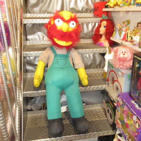 レア！The Simpsons★シンプソンズ★Groundskeeper Willie★グラウンドキーパーウィリー★用務員★庭師師★ホーマー★バート★スプリングフィールド★大きいぬいぐるみ★80センチ★フィギュア★人形★ぬいぐるみ★