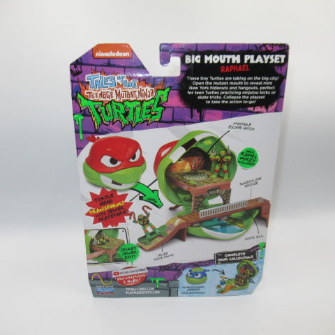 2025年★TEENAGE MUTANT NINJA TURTLES★ニンジャータートルズ★BIG MOUTH PLAYSET★プレイセット★ポーリーポケット★ミニチュア★コンパクト★人形★フィギュア★ぬいぐるみ★ラファエロ★