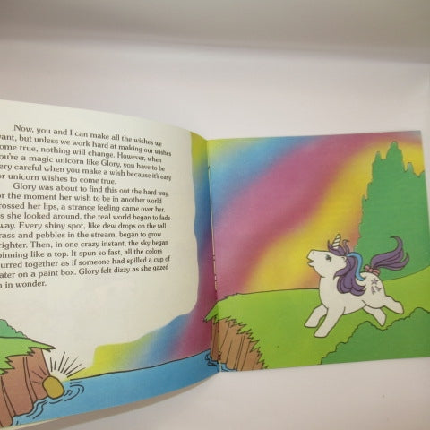 80’s★1985年★MY LITTLE PONY★マイリトルポニー★TAKING STORY BOOK★本とカセットテープのセット★ビンテージ★24ページ★GLOLY THE MAGIC UNICORN★フィギュア★人形★ぬいぐるみ★