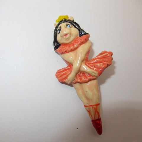 vintage★ビンテージ★★THE MUPPETS★マペッツ★マペットショー★Miss Piggy★ミスピギー★ブートレグ★ブタ★バッジ★ピンズ★バレリーナ★フィギュア★人形★ぬいぐるみ★