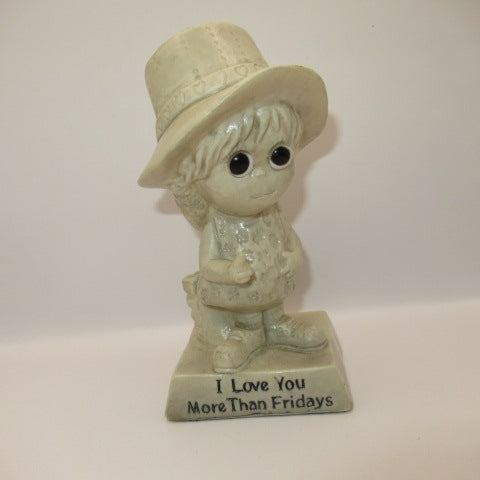 70's★vintage★ビンテージ★messagedoll★メッセージドール★I Love You More Than Fridays★約１６センチ★フィギュア★人形★ぬいぐるみ★