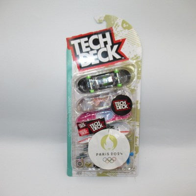 2024年★PARIS OLYMPIC★パリオリンピック★TECH DECK★フィギュア★人形★ぬいぐるみ★指スケ★スケボー★スケートボード★デッキ★４つセット★1★