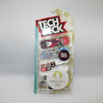 2024年★PARIS OLYMPIC★パリオリンピック★TECH DECK★フィギュア★人形★ぬいぐるみ★指スケ★スケボー★スケートボード★デッキ★４つセット★2★