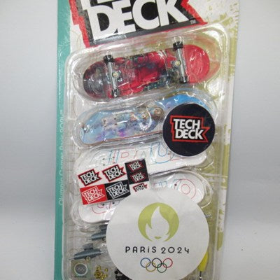 2024 ★ PARIS OLYMPIC ★ Paris Olympics ★ TECH DECK ★ Figure ★ Doll ★ Plush ★ Finger Skateboard ★ Skateboard ★ Deck ★ Set of 4 ★ 2 ★ 
