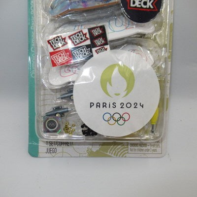 2024 ★ PARIS OLYMPIC ★ Paris Olympics ★ TECH DECK ★ Figure ★ Doll ★ Plush ★ Finger Skateboard ★ Skateboard ★ Deck ★ Set of 4 ★ 2 ★ 
