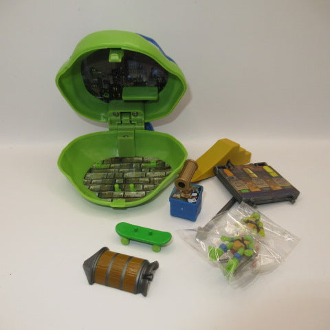 ミュータントニンジャタートルズ★TEENAGE MUTANT NINJA TURTLES★ミニチュア★レオナルド★ミニチュアコンパクト★★ポーリーポケット★フィギュア★人形★ぬいぐるみ★