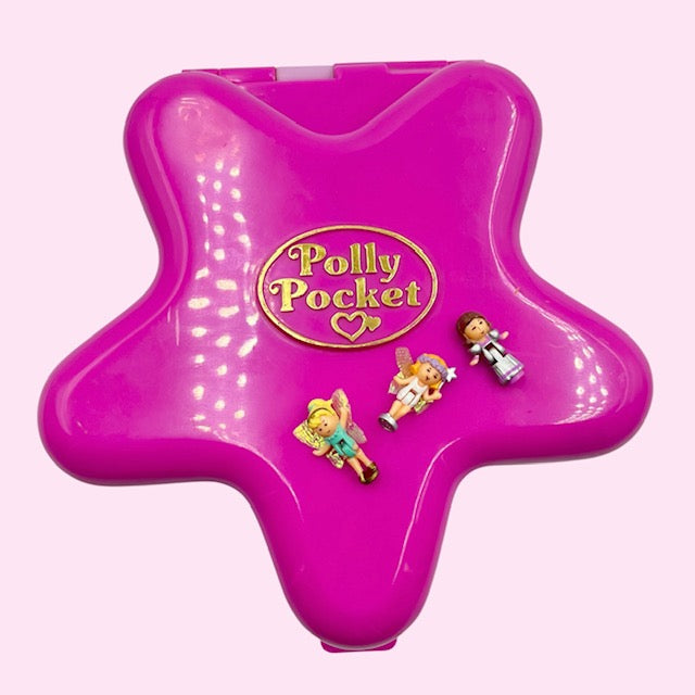 完品！90's★1993年★Polly Pocket★ポーリーポケット★Fairylight Wonderland★星の遊園地★人形★フィギュア★コンパクト★ビンテージ★ライトアップ★