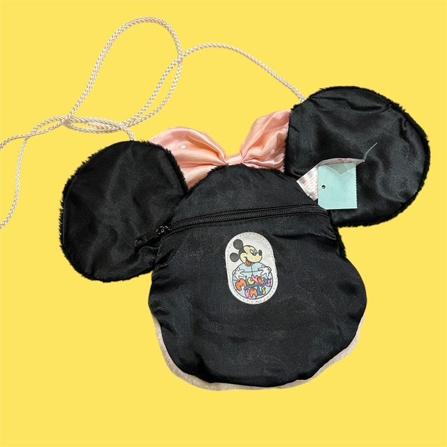 Vintage★Minnie Mouse★ミニーマウス★フェイスショルダー★バッグ★Bag★ポーチ★人形★フィギュア★ぬいぐるみ★ビンテージ　★2★