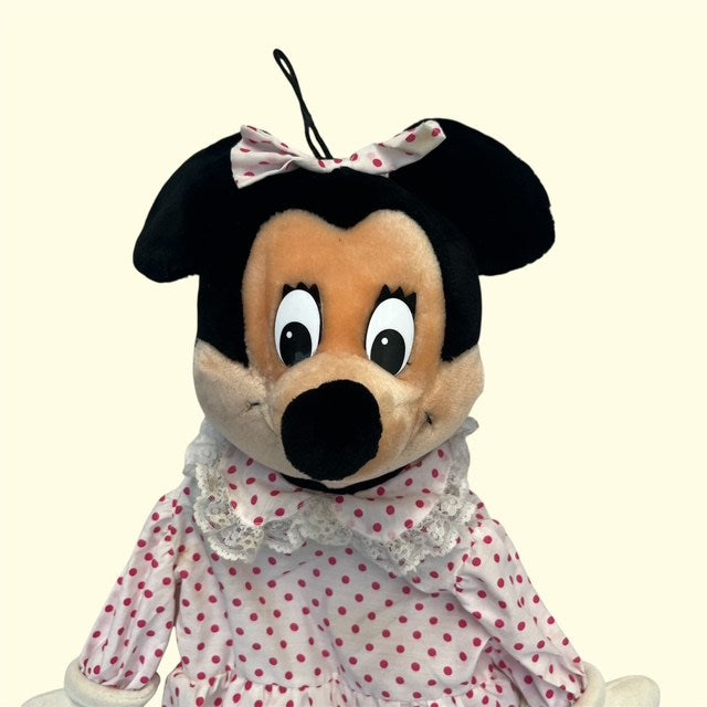 vintage★ビンテージ★WaltDisney★ウォルトディズニー★Disney★ディズニー★Minnie Mouse★Mickey★ミ二ーマウス★ミッキー★pajamas bag★pajamas★パジャマバッグ★パジャマ★パジャマ入れ★plush★ぬいぐるみ★人形★フィギュア★