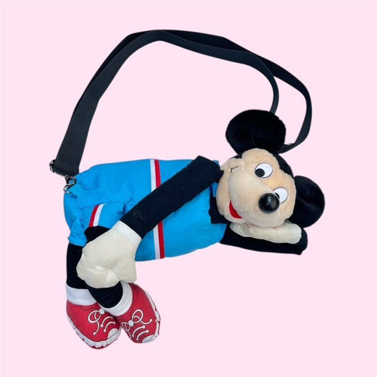 Vintage★Mickey Mouse★ミッキーマウス★ショルダーバッグ★Bag★人形★ぬいぐるみ★フィギュア★ビンテージ★