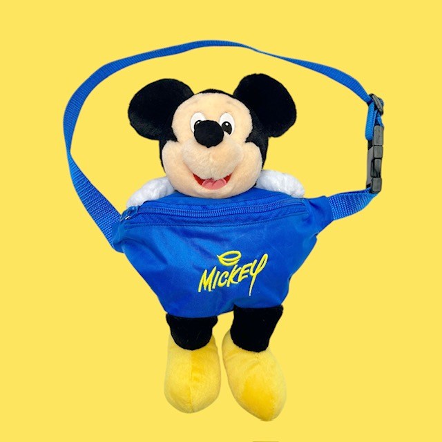 Vintage★Mickey Mouse★ミッキーマウス★ウエストポーチ★Bag★人形★ぬいぐるみ★フィギュア★ビンテージ★2★