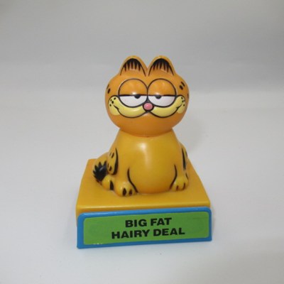 1981年★80's★GARFIELD★ガーフィールド★メッセージドール★人形★フィギュア★ぬいぐるみ★ビンテージ★BIG FAT HAIRY DEAL★