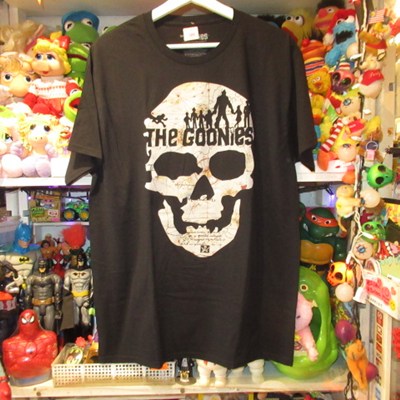 thegoonies★グーニーズ★映画★movie★Tshirt★Tシャツ★サイズL★men's★メンズ★black★ブラック★人形★フィギュア★ぬいぐるみ★