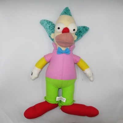 2016年★TheSimpsons★シンプソンズ★KRUSTY★クラスティ★ピエロ★Plush★ぬいぐるみ★人形★フィギュア★