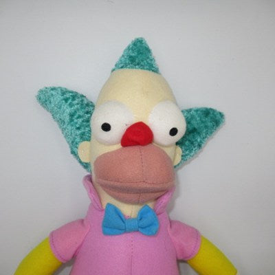 2016年★TheSimpsons★シンプソンズ★KRUSTY★クラスティ★ピエロ★Plush★ぬいぐるみ★人形★フィギュア★