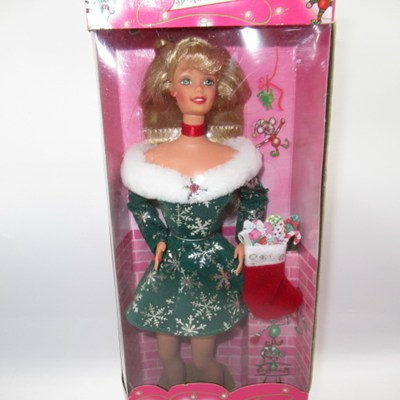 90's★1997年★Barbie★バービー★FESTIVE SEASON BARBIE★クリスマス★人形★フィギュア★ぬいぐるみ★ビンテージ★doll★ドール★