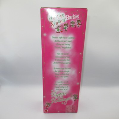 90's★1997年★Barbie★バービー★FESTIVE SEASON BARBIE★クリスマス★人形★フィギュア★ぬいぐるみ★ビンテージ★doll★ドール★