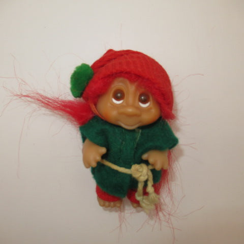 1985年★80's★DAM★DAMTROLL★TROLL★ダム★ダムトロール★トロール★vintage★ビンテージ★小人★Christmas★クリスマス★Xmas★ニット帽★green★グリーン★figure★フィギュア★人形★ぬいぐるみ★