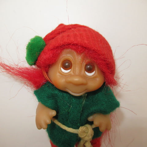 1985年★80's★DAM★DAMTROLL★TROLL★ダム★ダムトロール★トロール★vintage★ビンテージ★小人★Christmas★クリスマス★Xmas★ニット帽★green★グリーン★figure★フィギュア★人形★ぬいぐるみ★