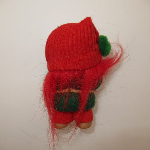 1985年★80's★DAM★DAMTROLL★TROLL★ダム★ダムトロール★トロール★vintage★ビンテージ★小人★Christmas★クリスマス★Xmas★ニット帽★green★グリーン★figure★フィギュア★人形★ぬいぐるみ★