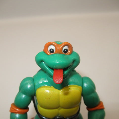 レア！1992年★90’s★TEENAGE MUTANT NINJA TURTLES★ニンジャタートルズ★Toon Turtles★トゥーンタートルズ★MIKE★ミケランジェロ★カメ★フィギュア★人形★ぬいぐるみ★