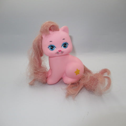 80's★Little Pretty Kitty★リトルプリティキティ★猫★ネコ★Mattel★マテル★人形★フィギュア★ぬいぐるみ★星★ピンク★