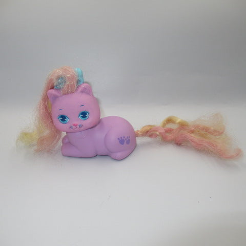 80's★Little Pretty Kitty★リトルプリティキティ★猫★ネコ★Mattel★マテル★人形★フィギュア★ぬいぐるみ★ラベンダー★肉球★