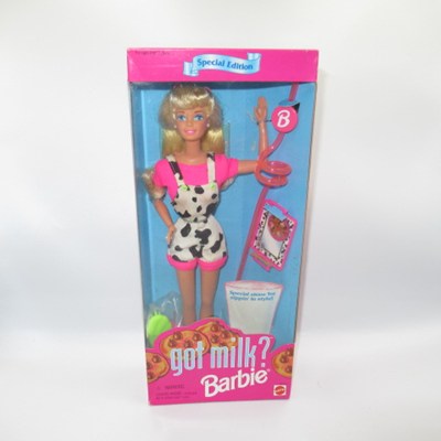 1995年★90's★Barbie★バービー★Got milk?ゴットミルク★人形★フィギュア★ぬいぐるみ★ビンテージ★