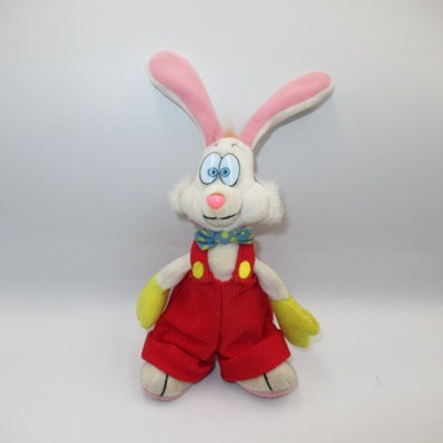 1987年★80's★vintage★ビンテージ★Rogerrabbit★ロジャーラビット★ミニぬいぐるみ★Plush★ぬいぐるみ★Disney★ディズニー★大きさ約１８センチ★フィギュア★人形★ぬいぐるみ★